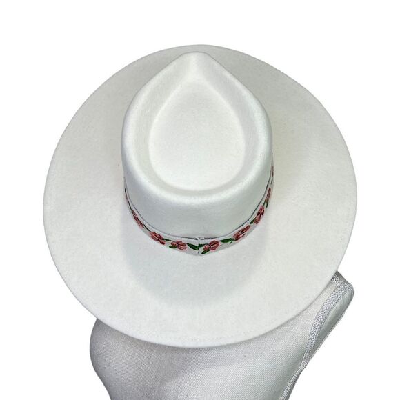 NEW Wyeth x Frida Kahlo Rafaela Crema Hat Wool OS - Picture 6 of 14